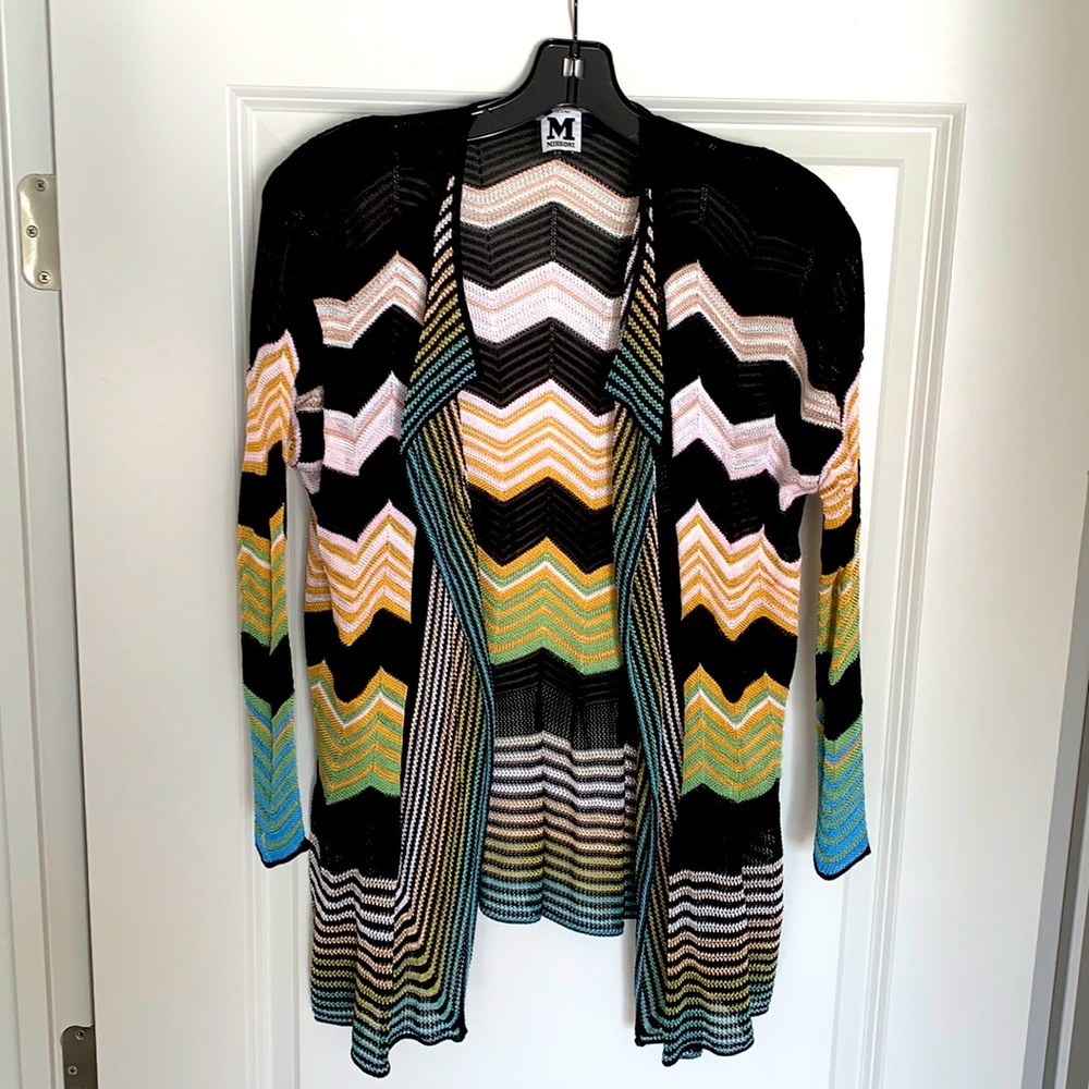 M Missoni $695 Crochet Sweater Small